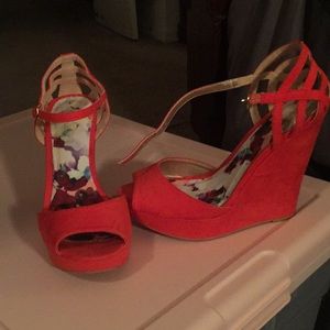 Red wedges
